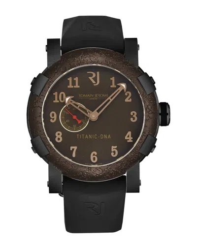 Romain Jerome Men's Titanic Watch, Circa 2020s In Animal Print