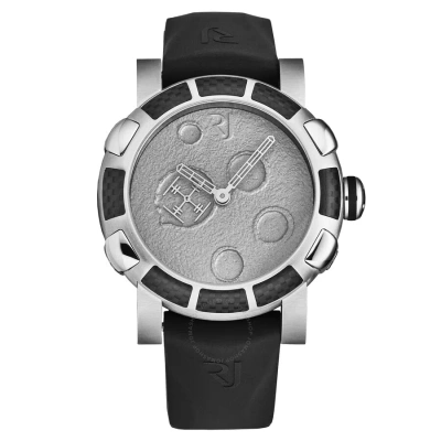 Romain Jerome Moon Dust Automatic Grey Dial Men's Watch Rjmdau.401.10 In Black