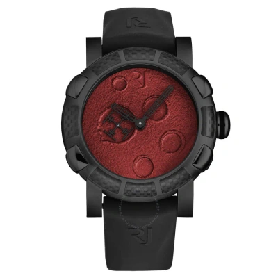 Romain Jerome Moon Dust Automatic Red Dial Men's Watch Rj.md.au.701.20 In Red   / Black