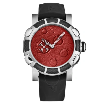 Romain Jerome Moon Dust Red Dial Men's Watch Rjmdau.701.10 In Black