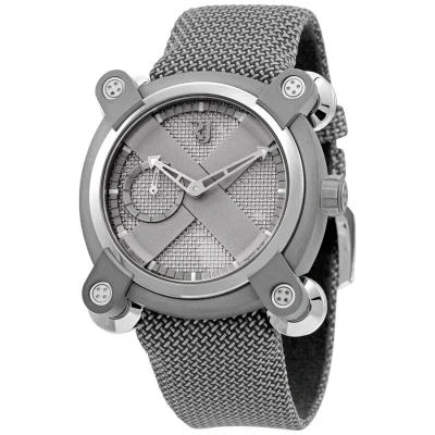 Romain Jerome Moon Invader Automatic Silver Dial Men's Watch Rj.m.au.in.020.03 In Gray