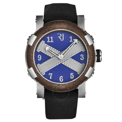 Romain Jerome Titanic A La Grande Automatic Blue Dial Men's Watch Rj.tg.au.501.10 In Black / Blue / Brown