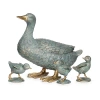 Roman 11in Duck Statue 4-pc. In Multi