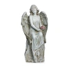 Roman 17.75in Angel With Flowers Statue In Multi