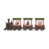 Roman 3.2" Train 3-pc. Christmas Tabletop Decor In Multi