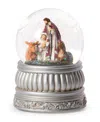 Roman 5.75" H Musical Swirl Dome With Holy In Multi Color