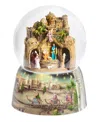 Roman 7" H Musical Bethlehem Dome In Multi Color