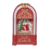 Roman 9.7" Lighted Jukebox Dancing Santa Lighted Christmas Tabletop Decor In Red
