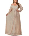 Romanissa Embellished Maxi Dress In Neutral