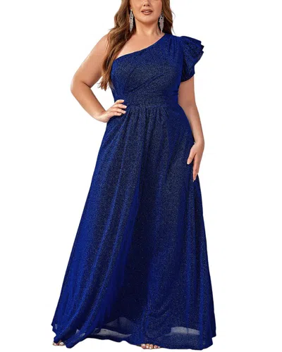 Romanissa Maxi Dress In Blue