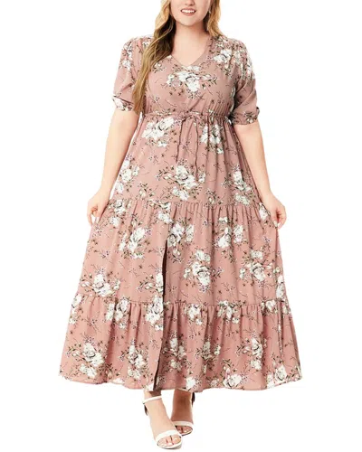 Romanissa Maxi Dress In Pink