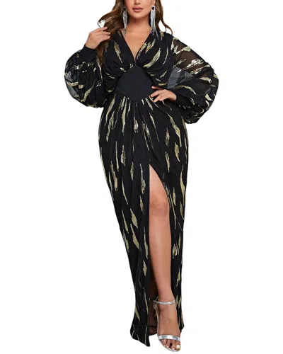 Romanissa Maxi Dress In Black