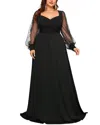Romanissa Maxi Dress In Black