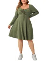 Romanissa Mini Dress In Green