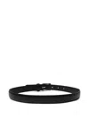 Romano Leather Belt In Black
