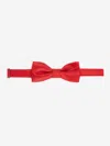 Romano Suits Romano Boys Satin Bow Tie In Red