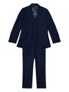 Romano Tailored Two-piece Suit In Blue