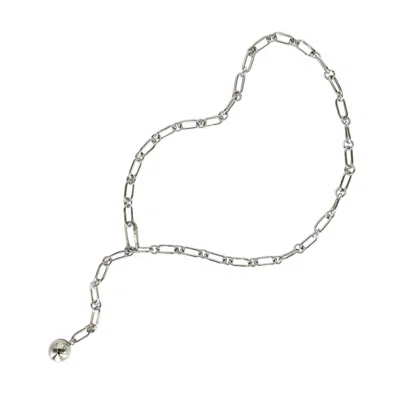 Romantico Romantico Studios Women's Duomo Drop Necklace Silver