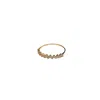 Romantico Romantico Studios Women's Gold Amalfi Eternity Ring In Gold