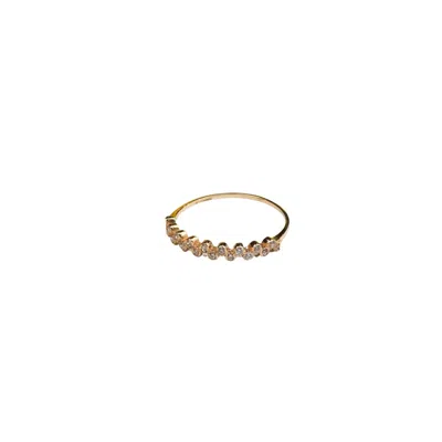 Romantico Romantico Studios Women's Gold Amalfi Eternity Ring