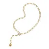Romantico Romantico Studios Women's Gold Duomo Drop Necklace