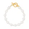 Romantico Romantico Studios Women's Gold / White Hadita Bracelet Gold