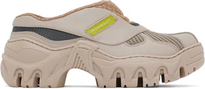Rombaut Beige Boccaccio Ii Mount Loafers In Desert