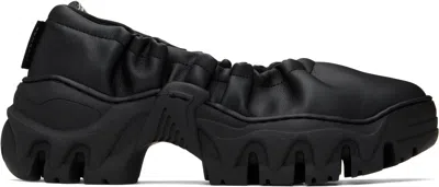 Rombaut Black Aura Ballerina Flats In Black Beyond Leather