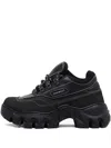 Rombaut Chunky Sole Lace-up Trainers In Black