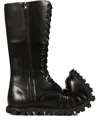 Rombaut Lace-up Lug-sole Boots In Black