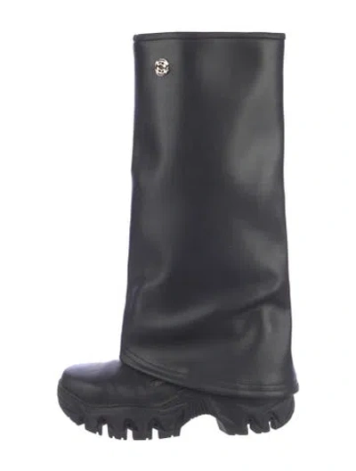 Pre-owned Rombaut Leather Boots In Black