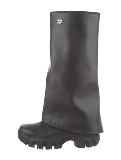 Pre-owned Rombaut Leather Boots In Black/grey