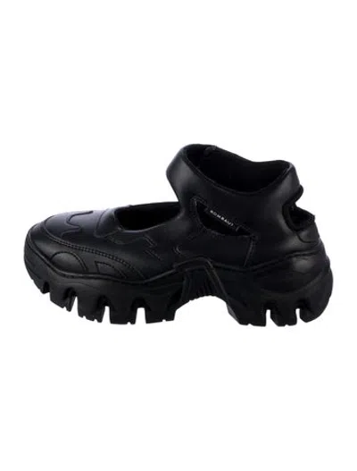 Pre-owned Rombaut Leather Chunky Sneakers In Black
