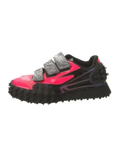 Pre-owned Rombaut Leather Colorblock Pattern Sneakers In Black