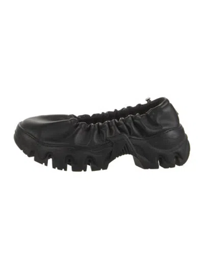 Pre-owned Rombaut Leather Sneakers In Black