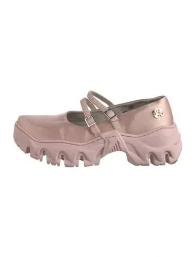 Pre-owned Rombaut Leather Sneakers In Pink