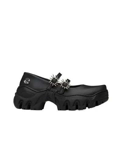 Rombaut Mj Mary Jane Shoes In Black