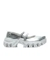 Rombaut Round-headed Platform Sole Shoes In Gray