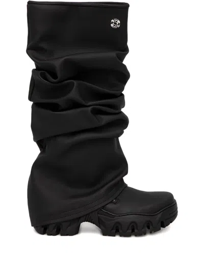Rombaut Ruffled Knee-high Boots