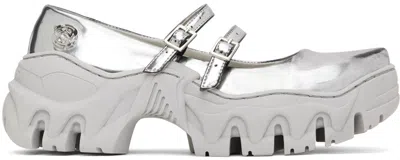 Rombaut Silver Boccaccio Ii Mj Ballerina Flats