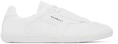 Rombaut White Atmoz Trainers In White Future Leather