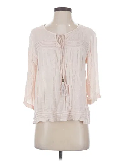 Pre-owned Romeo & Juliet Couture 3/4 Sleeve T-shirt In Pink