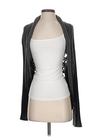 Pre-owned Romeo & Juliet Couture Cardigan Sweater In Gray