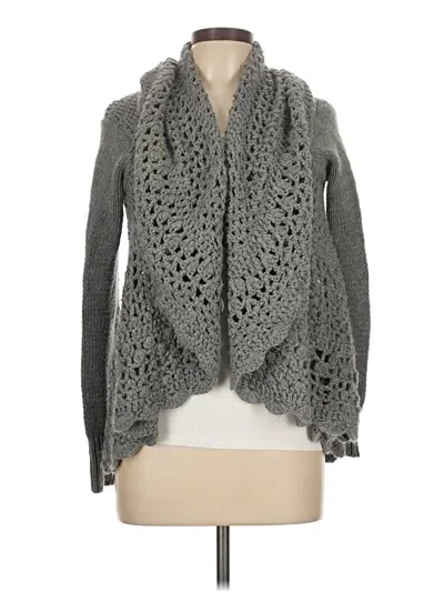 Pre-owned Romeo & Juliet Couture Cardigan Sweater In Gray