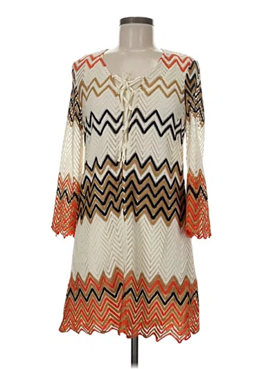 Pre-owned Romeo & Juliet Couture Casual Dress In White