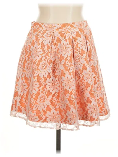 Pre-owned Romeo & Juliet Couture Casual Skirt In Orange