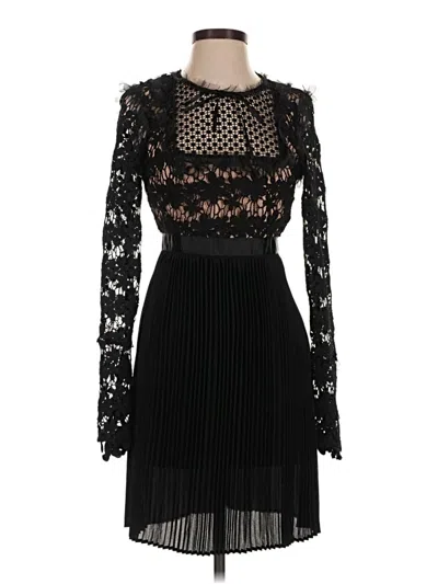 Pre-owned Romeo & Juliet Couture Cocktail Dress In Black