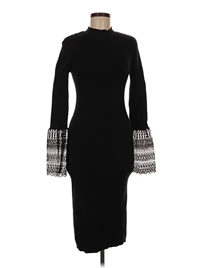 Pre-owned Romeo & Juliet Couture Cocktail Dress In Black