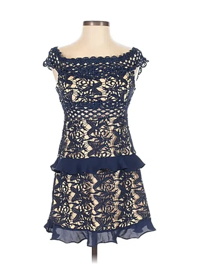 Pre-owned Romeo & Juliet Couture Cocktail Dress In Blue
