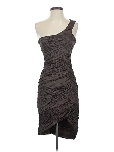 Pre-owned Romeo & Juliet Couture Cocktail Dress In Gray